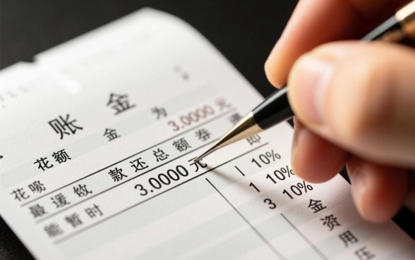 花呗3000最低还款多少