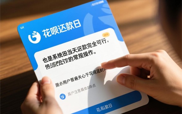 花呗还款日当天还款可以吗