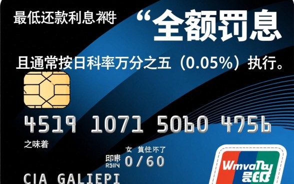 信用卡最低还款利息怎么算