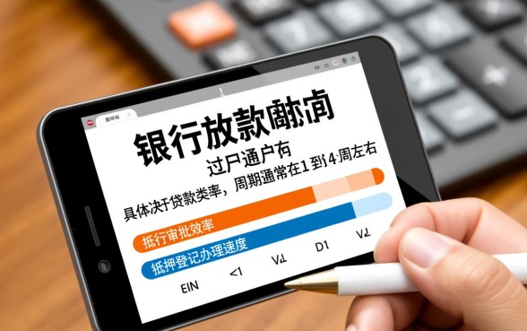 二手房过户后银行多久放款