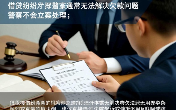 借钱给朋友不还报警有用吗