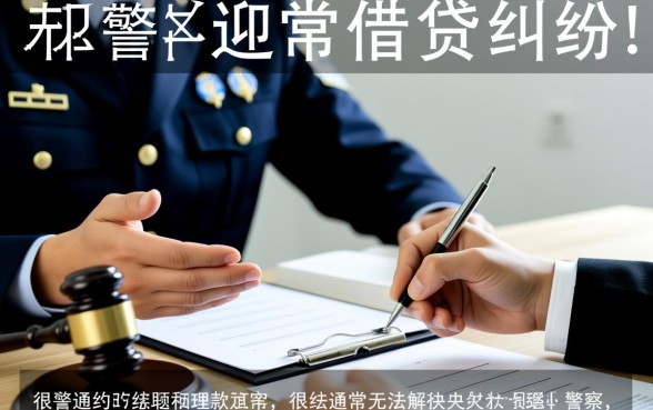 借钱给朋友不还报警有用吗
