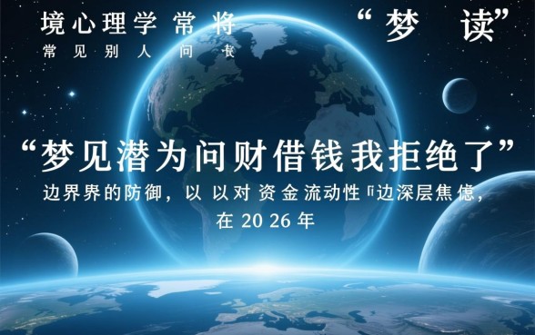 梦见别人问我借钱我拒绝了