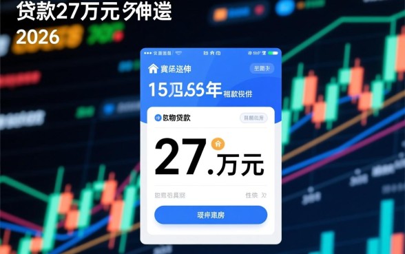 贷款27万15年月供多少