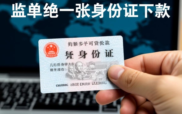 有没有凭身份证就能贷款的