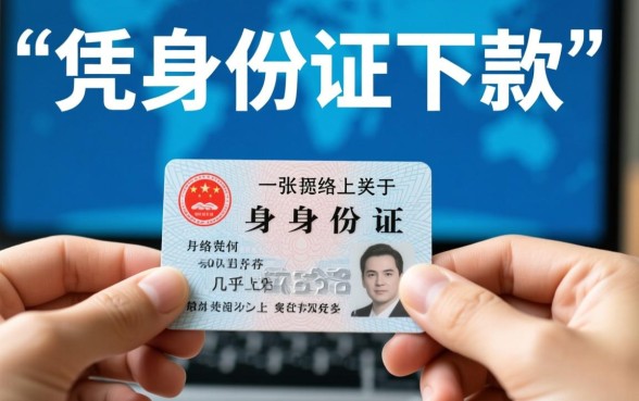 有没有凭身份证就能贷款的