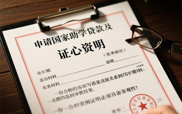 大学生贷款贫困证明怎么写