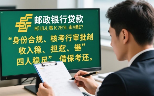 邮政银行贷款需要什么条件