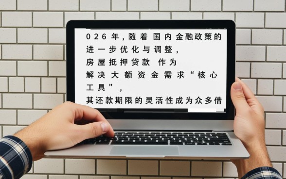 房子抵押贷款可以分几年还