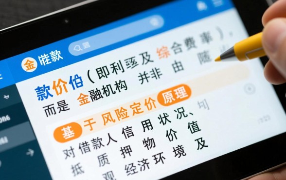 影响贷款价格的主要因素有哪些