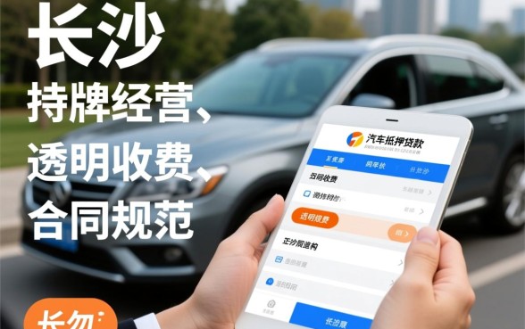 长沙正规汽车抵押贷款公司哪家好