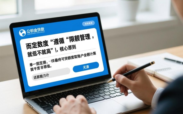 天津公积金贷款额度怎么算