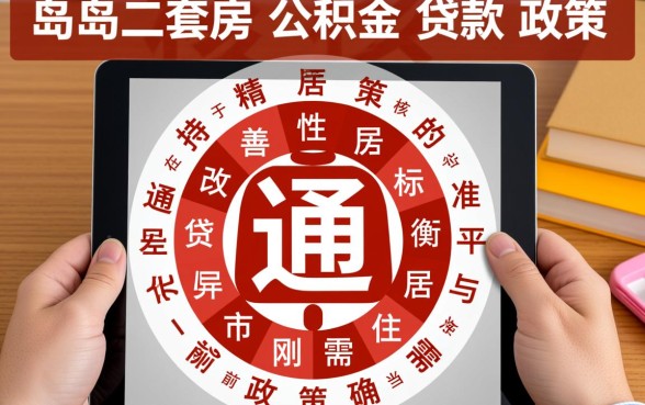 青岛二套房公积金贷款政策有哪些