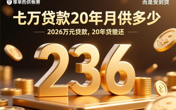 23万贷款20年利息是多少