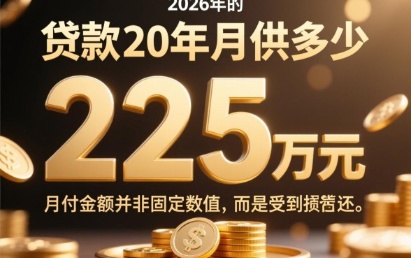 23万贷款20年利息是多少