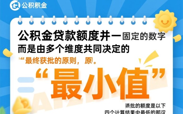 武汉公积金贷款额度怎么算