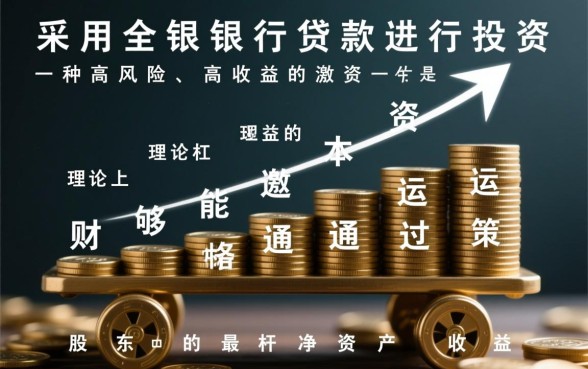 某企业全部用银行贷款投资可行吗