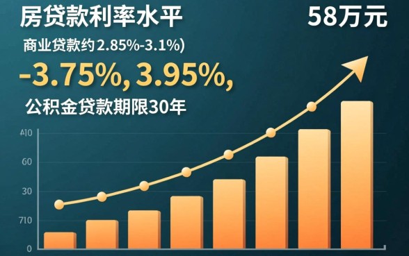58万贷款30年月供多少
