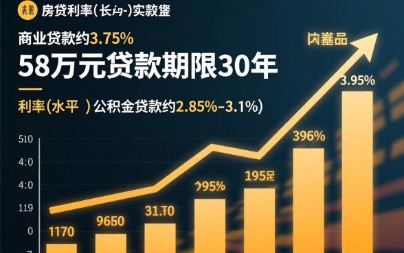 58万贷款30年月供多少