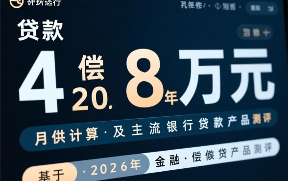 贷款48万20年月供多少