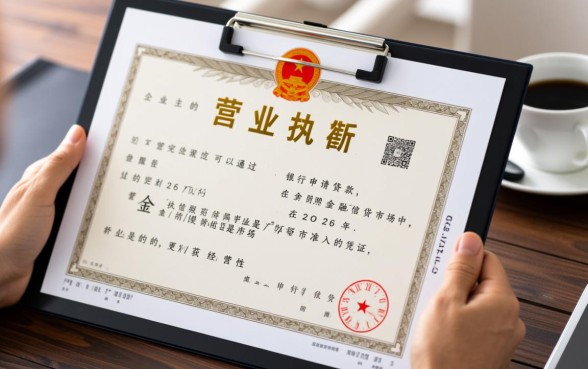 营业执照可以去银行贷款吗