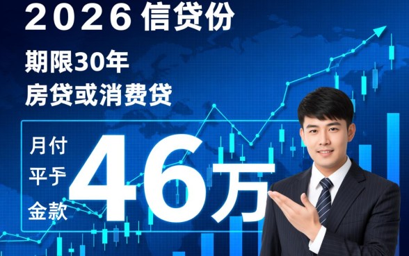 贷款46万30年月供多少