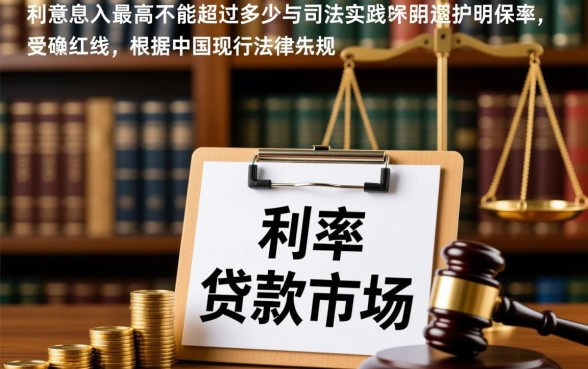 贷款利息最高不能超过多少