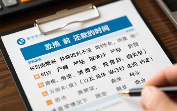 贷款多长时间可以提前还款