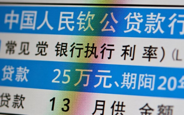 贷款25万20年月供多少