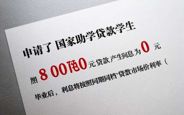 助学贷款8000利息多少