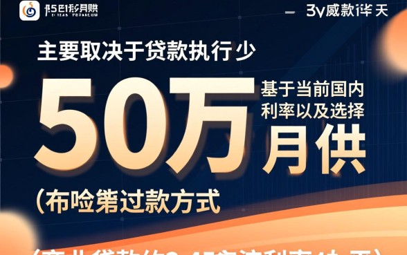贷款50万15年月供多少