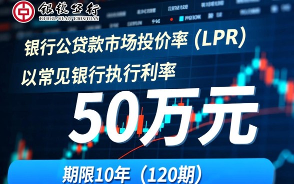 贷款50万10年月供多少