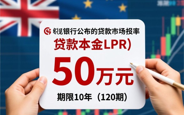 贷款50万10年月供多少