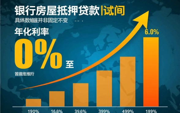 银行房子抵押贷款利息多少