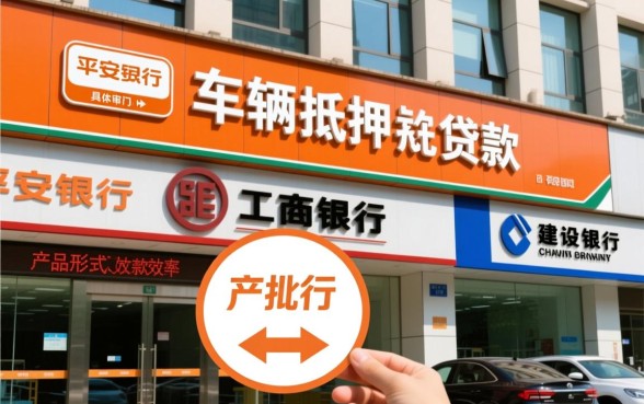 哪个银行可以车辆抵押贷款