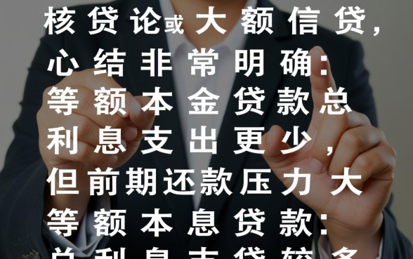 本金贷款和本息贷款的区别是什么