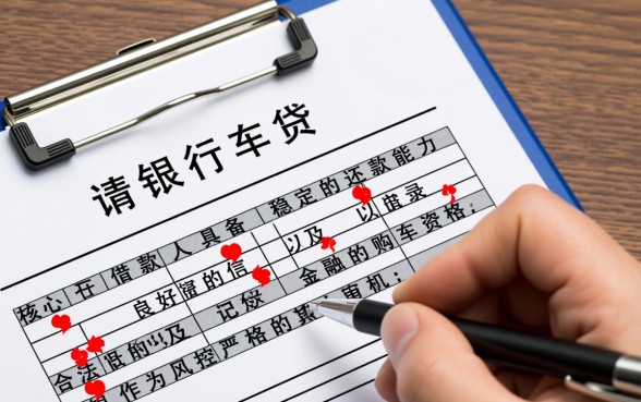 银行买车贷款需要什么条件