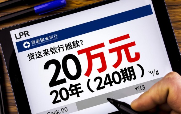 20万贷款20年月供多少