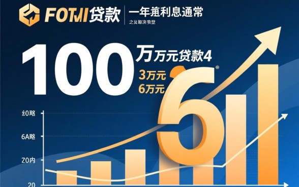 100万贷款一年利息多少