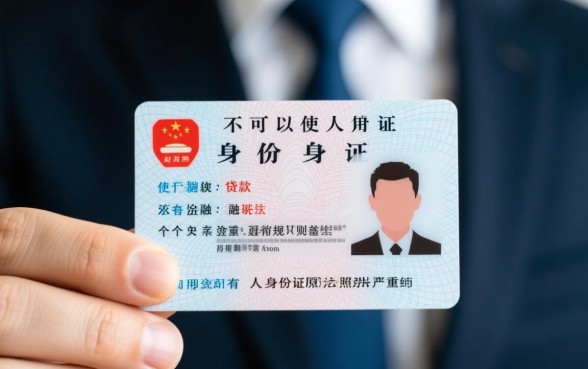 拿别人的身份证可以贷款吗