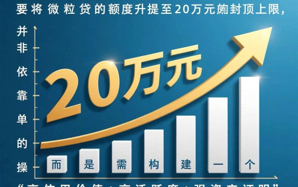 微粒贷怎么提额到20万