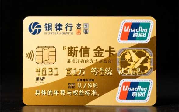 如何看信用卡是不是金卡