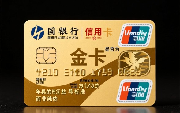 如何看信用卡是不是金卡