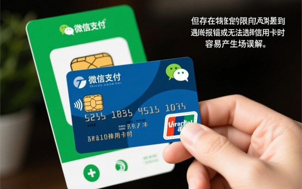 为什么信用卡微信支付不能用了