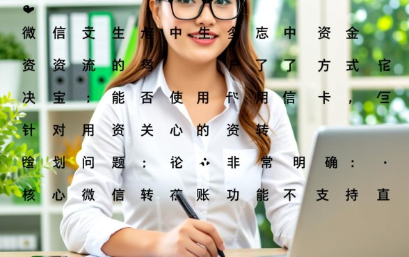 微信转账能用信用卡转吗