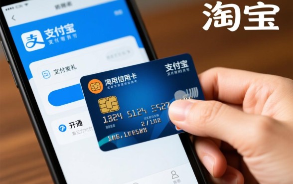 淘宝如何开通信用卡支付