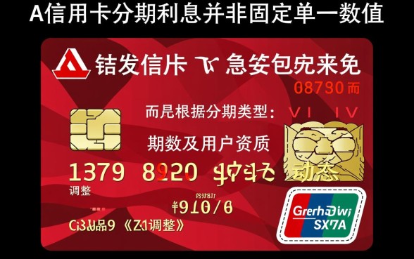 广发信用卡分期利息多少