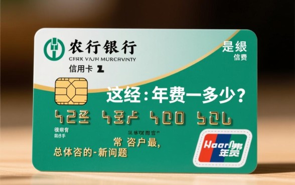 农行信用卡的年费是多少