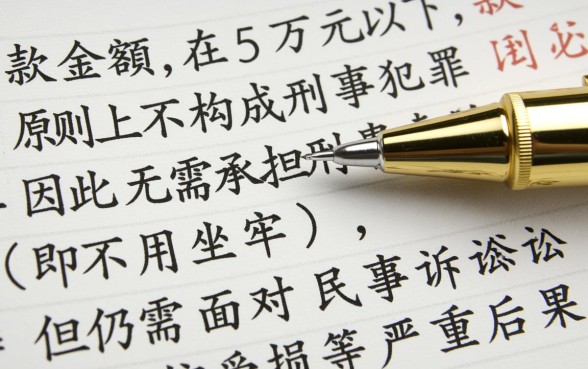 信用卡5万以下不用坐牢