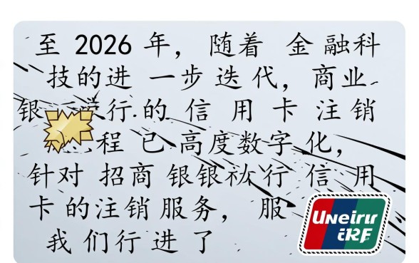 招商银行信用卡怎样注销